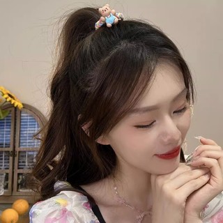 Dây Cột Tóc Đuôi Ngựa Co Giãn Siêu Bền Dễ Thương