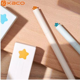 Kaco Bút Mực gel Ngòi 0.5mm Mực Đen Kiểu Ngôi Sao Sáng Tạo