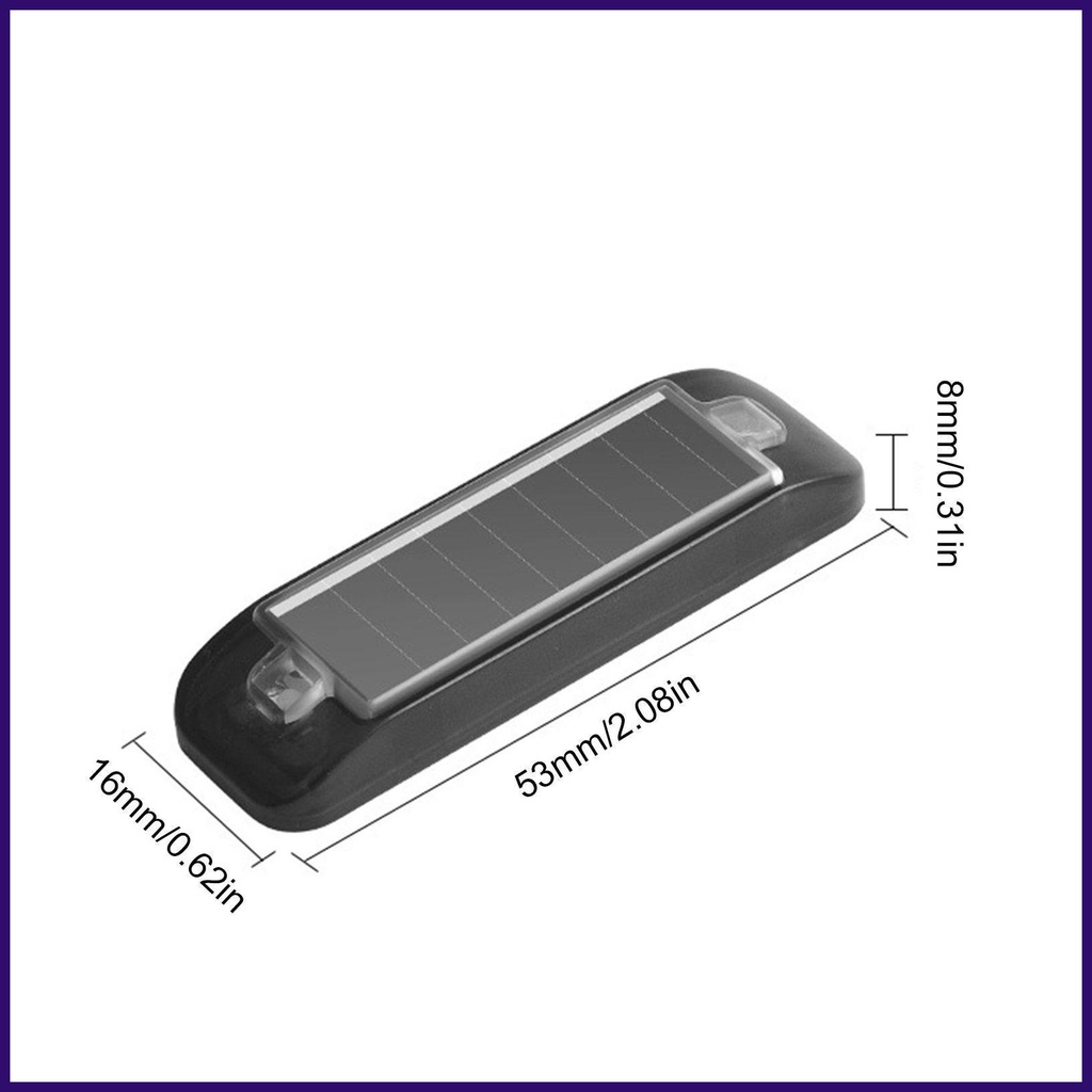 Đèn cảnh báo năng lượng mặt trời ô tô, đèn nhấp nháy chống va chạm phía sau xe máy, đèn LED nhấp nháy không dây xe đạp