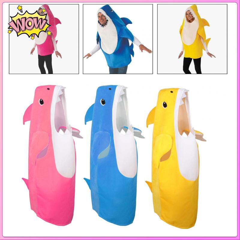 Trang Phục Hóa Trang Cá Mập 160-180cm Cho Lễ halloween / Giáng Sinh