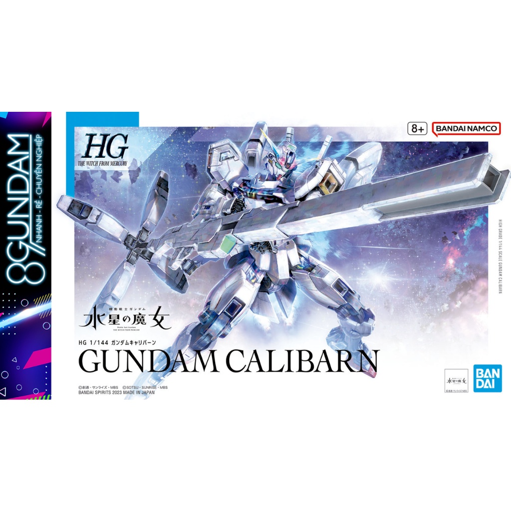 Mô Hình Lắp Ráp Gundam HG TWFM Calibarn   SẴN HÀNG