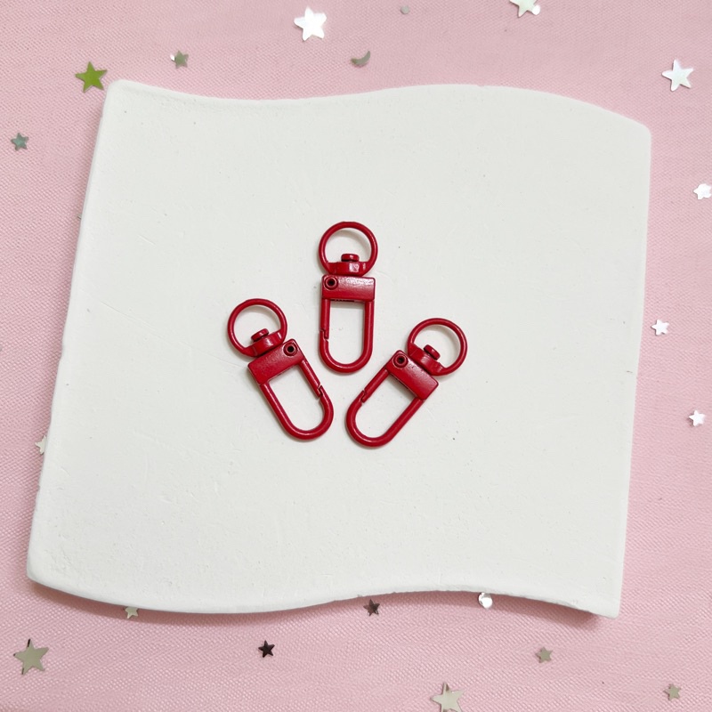 Set 3 cái móc khoá càng tôm 12x33mm