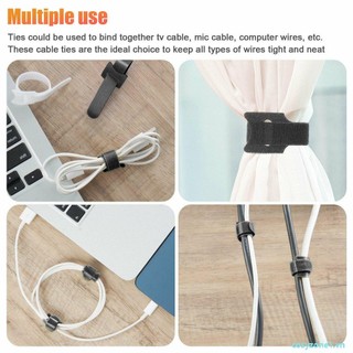 ☃ cosyzone1 ☃ 100PCS/SET Durable Cable Ties Reusable Cable Ties Nylon Wrap Tie Wire