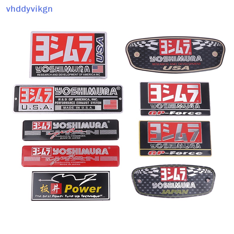 Miếng Dán 3d Bằng Nhôm Cách Nhiệt Trang Trí Ống Pô Xe Mô Tô Vdd