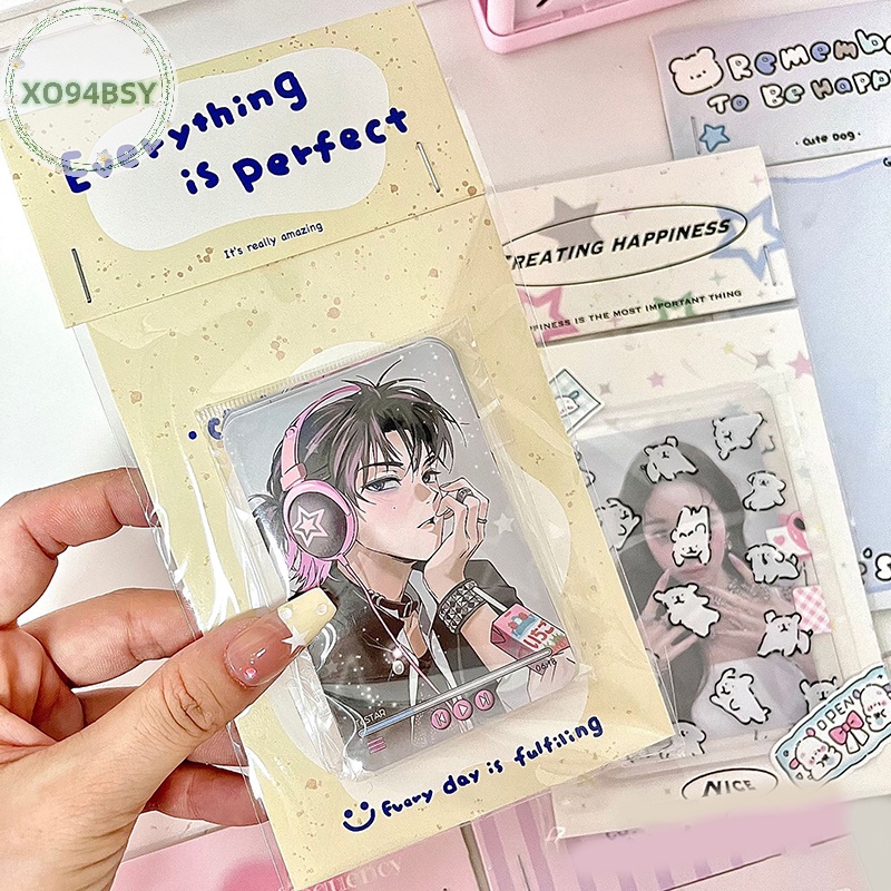 Xo94bsy set 10 Túi Đựng Ảnh 3 inch diy Họa Tiết Đáng Yêu Trang Trí Nhà Cửa vn