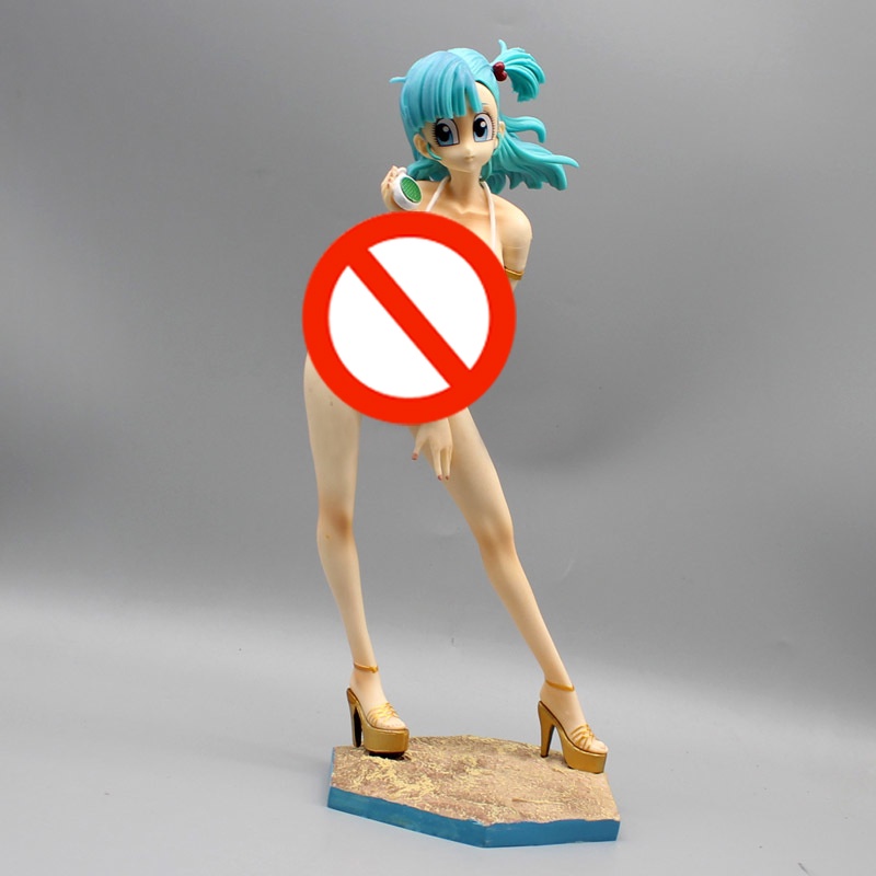 Mô Hình Nhân Vật bulma Mặc bikini 27cm Trang Trí