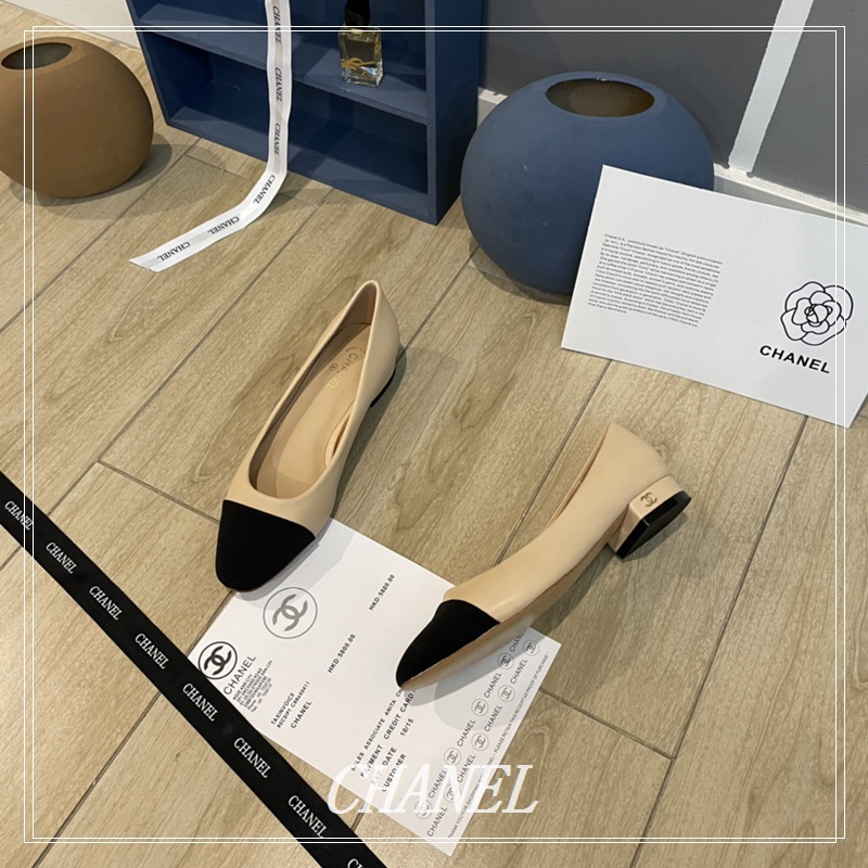 Giày Cao Gót 1cm / 6.5cm Đế Dày Thời Trang Cho Nữ