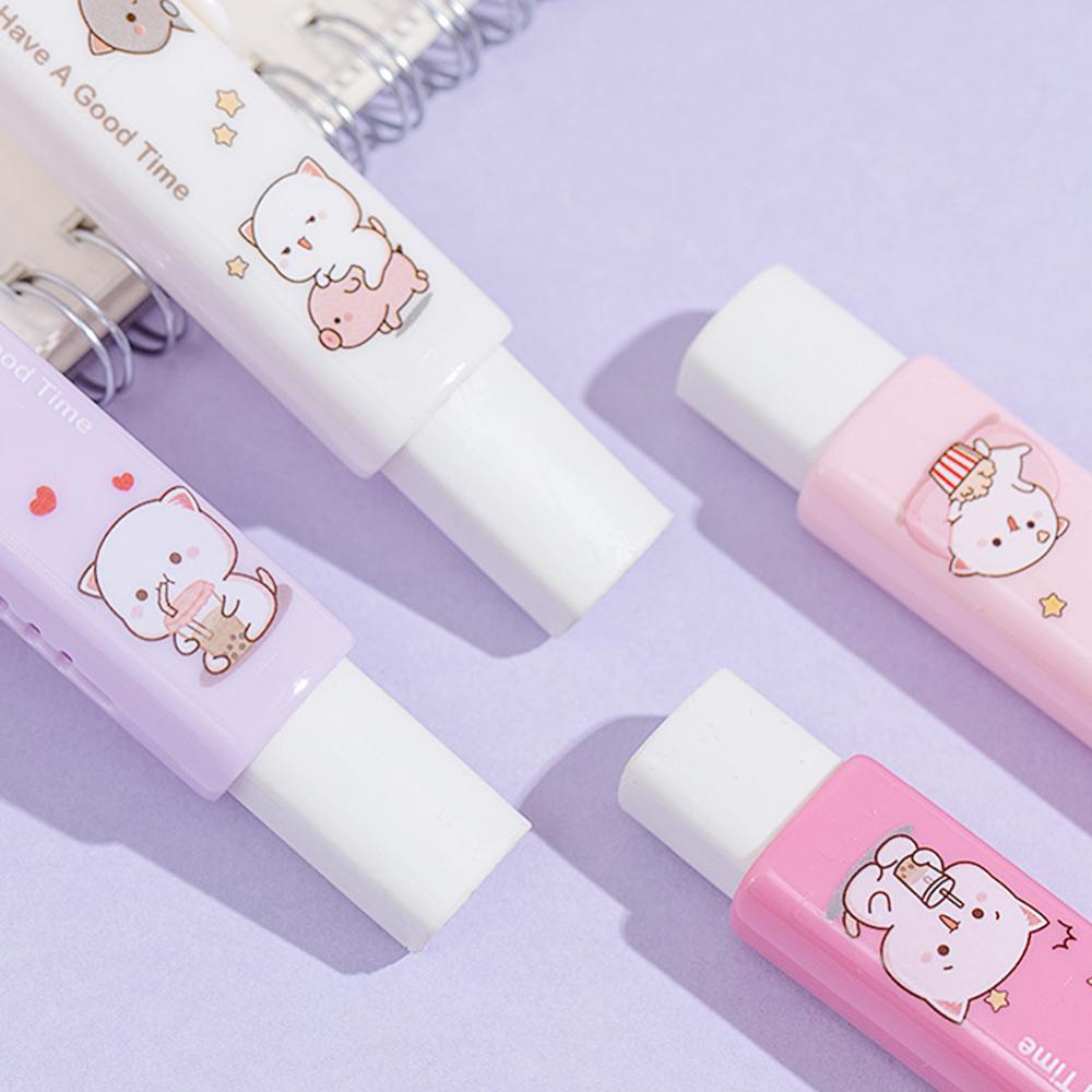 Mocandogo Cục Tẩy Bút Chì Bằng Cao Su a2h7 Họa Tiết Hoạt Hình Dễ Thương Cho Bé