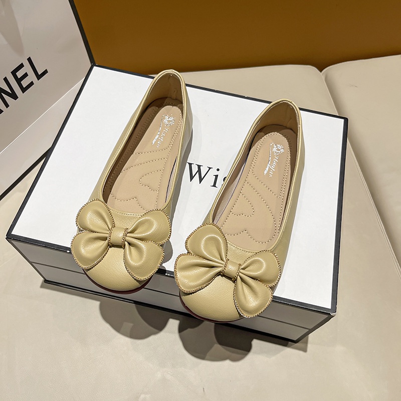 BAILUDAREN. Giày Búp Bê mary jane Đế Mềm Thoải Mái Phong Cách vintage Cho Nữ