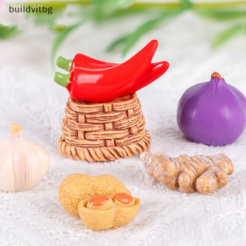 Set 5 Mô Hình Trái Cây Giả Trang Trí Tiểu Cảnh diy vitbg