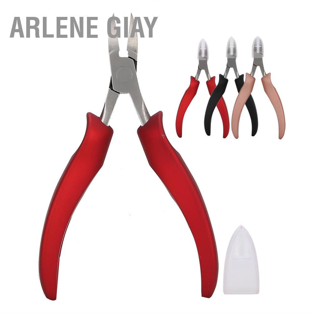 Arlene Giay Máy cắt móng chân bằng thép không gỉ Loại bỏ da chết Kềm