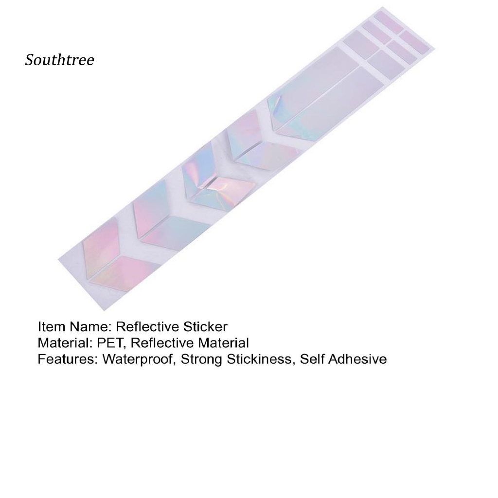 Miếng Dán Phản Quang Độ Dính Cao Chống Thấm Nước Trang Trí Xe Đạp / Mô Tô