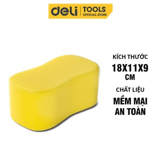 Miếng Bọt Biển Cọ Rửa Deli, Lau Rửa Ô Tô, Xe Máy, Dụng Cụ Gia ĐÌnh, Chất Liệu Mềm Mại, An Toàn, Tiện Dụng