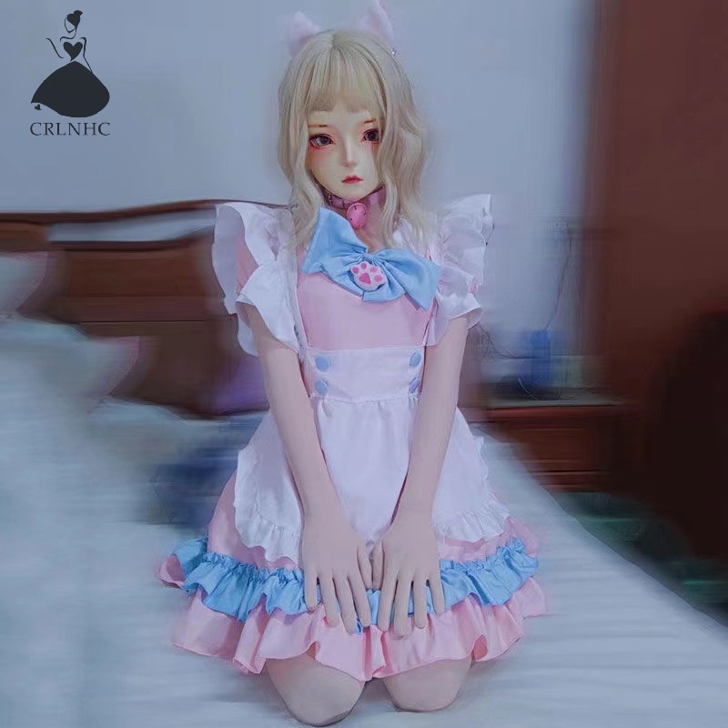 Bộ đồ hóa trang cô hầu gái CRLNHC gợi cảm phong cách Lolita