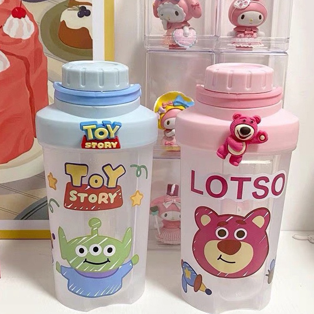 ☢ Miếng dán cốc nước hoạt hình Cậu bé ba mắt Gấu dâu Tài khoản tự làm Nhãn dán chống thấm nước Máy tính xách tay Mũ bảo hiểm Nhãn dán trang trí