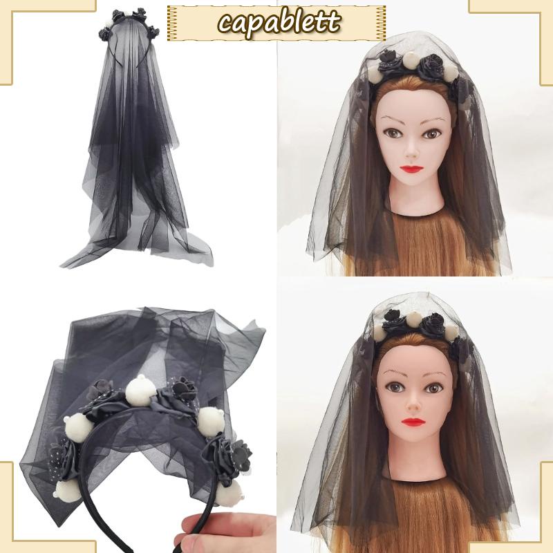 Băng Đô Hoa Hồng Đáng Sợ Cho Cô Dâu Trong Ngày halloween