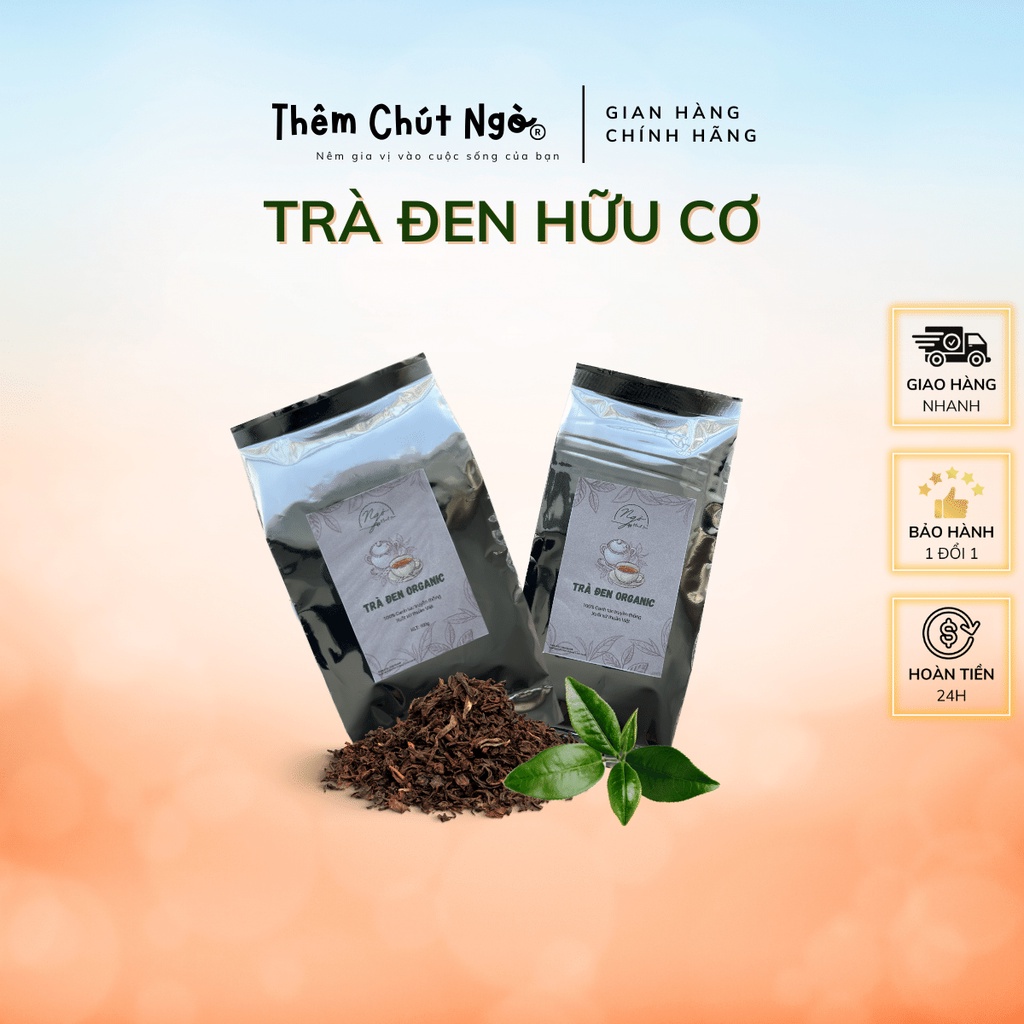 Trà Đen Hữu Cơ - Hồng trà - Nuôi Kombucha, Làm trà sữa và các loại đồ uống khác