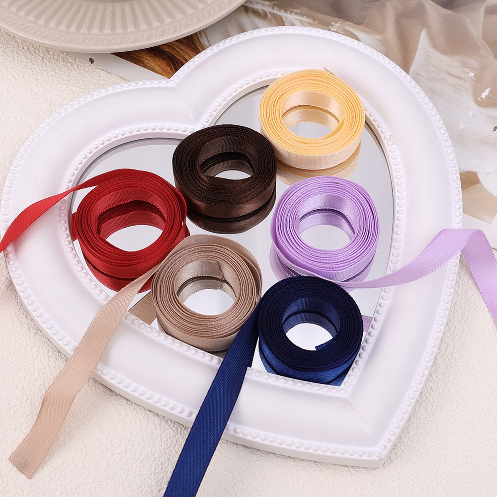 Dây Cột Tóc Lụa Dài Thắt Nơ Bướm Màu Kẹo Ngọt Dễ Thương Sáng Tạo diy