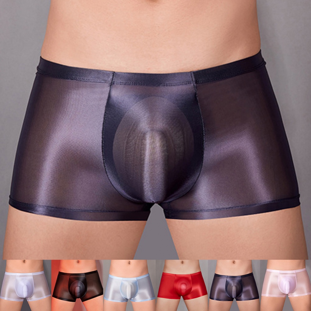 Quần Lót boxer Lưng Thấp Mịn Màng Hợp Thời Trang Cho Nam