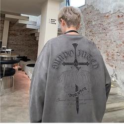 Áo sweater Dáng Rộng Thời Trang Trẻ Trung Cá Tính Cho Nam
