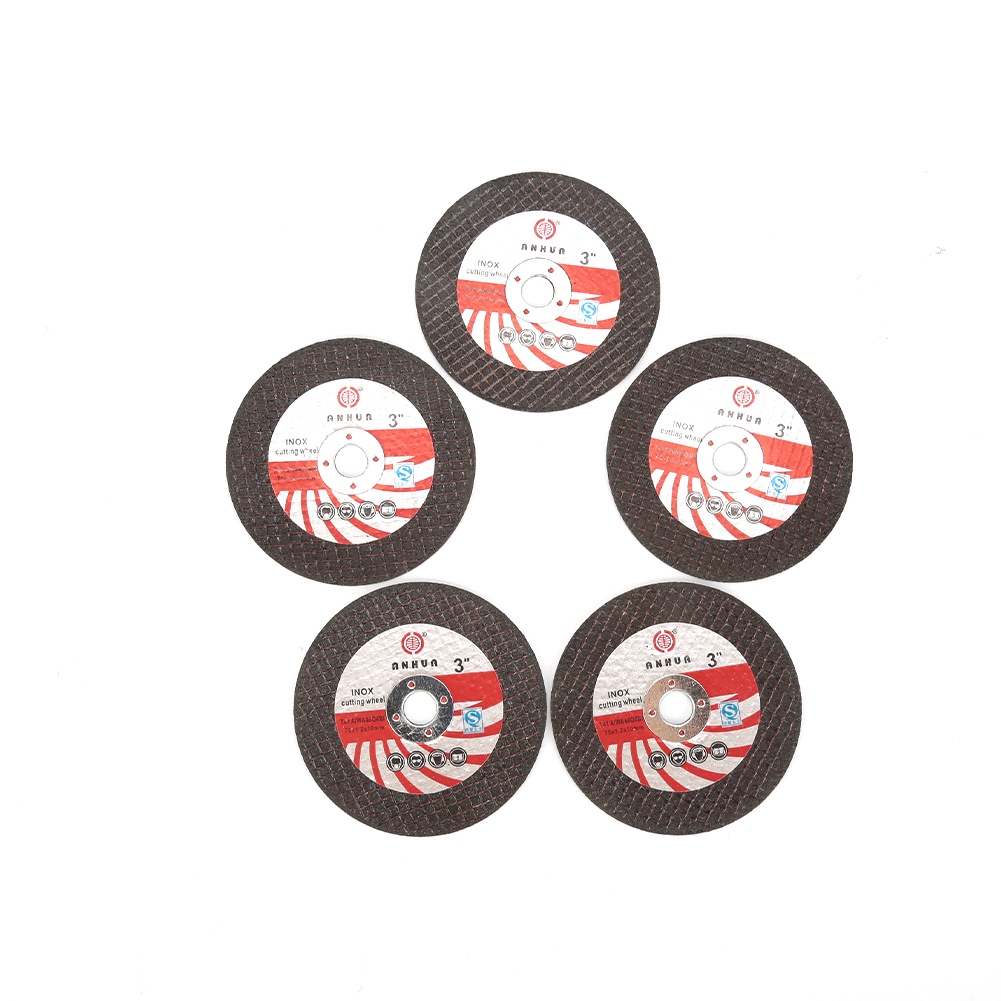 Set 5 Đĩa Cắt Bằng Gốm Màu Đen Dày 1.2mm 10mm 75mm