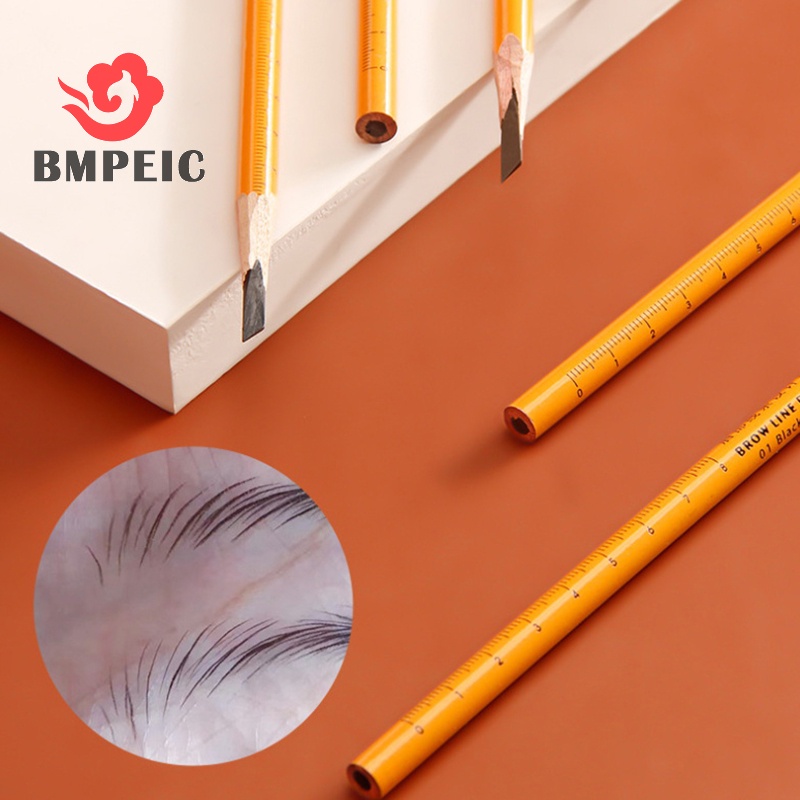 1 Cây Bút Chì Kẻ Lông Mày Màu Đen Chống Nước Lâu Phai Tiện Dụng Mới