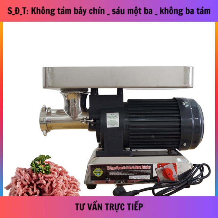 Máy xay thịt - đùn thịt công nghiệp cối QL-12 - Máy xay thịt công nghiệp, hiện đại