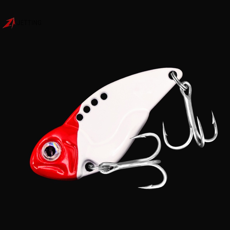 Mồi Câu Cá Giả Bằng Kim Loại Cứng Kèm Móc Câu Kích Thước 45-55mm