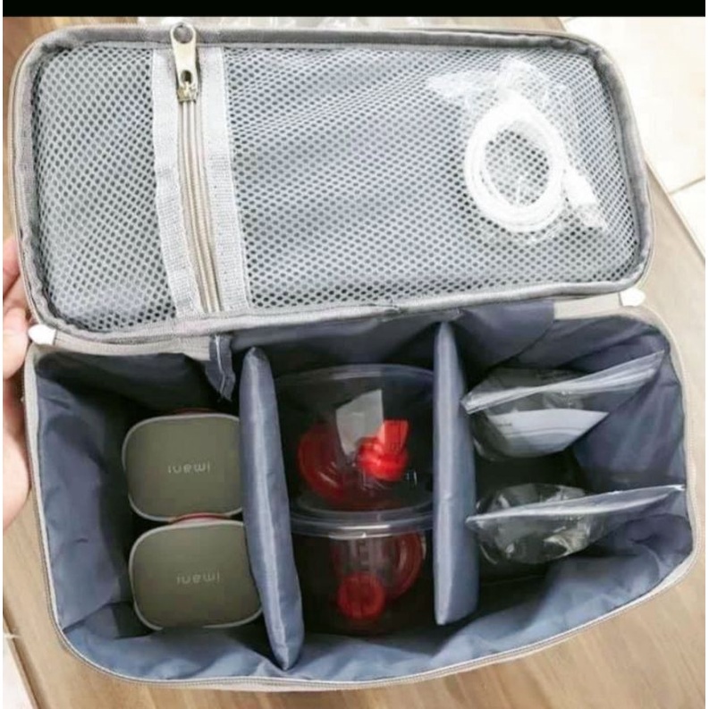 TÚI IMANI MOMTECH ĐỰNG MÁY HÚT SỮA KHÔNG DÂY,...