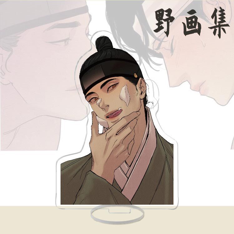 Mô hình Standee Painter of The Night Dạ Hoa Tập Dạ Ký Acrylic Yeon SeungHo Baek Nakyum Figure Display Korean BL Manwha