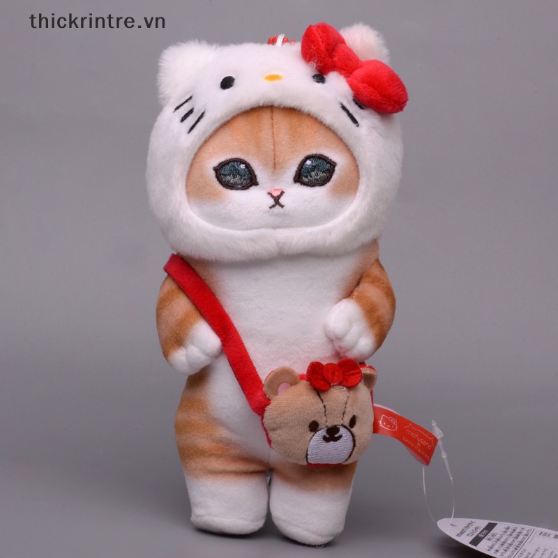 SANRIO Búp Bê Nhồi Bông Hình Mèo Th kuromi melody cinnamoroll Treo Trang Trí