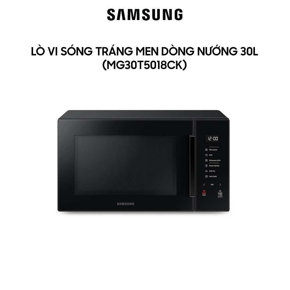 Lò vi sóng có nướng Samsung MG30T5018CK 30 Lít - Hàng Chính Hãng