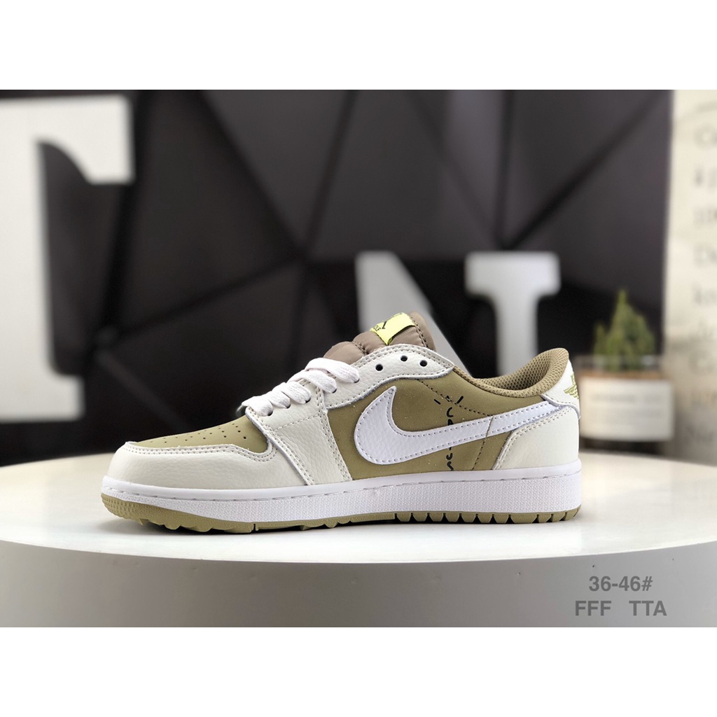 Giày Thể Thao travis scott x jordan 1 golf aj1 fz3124-200 36-45