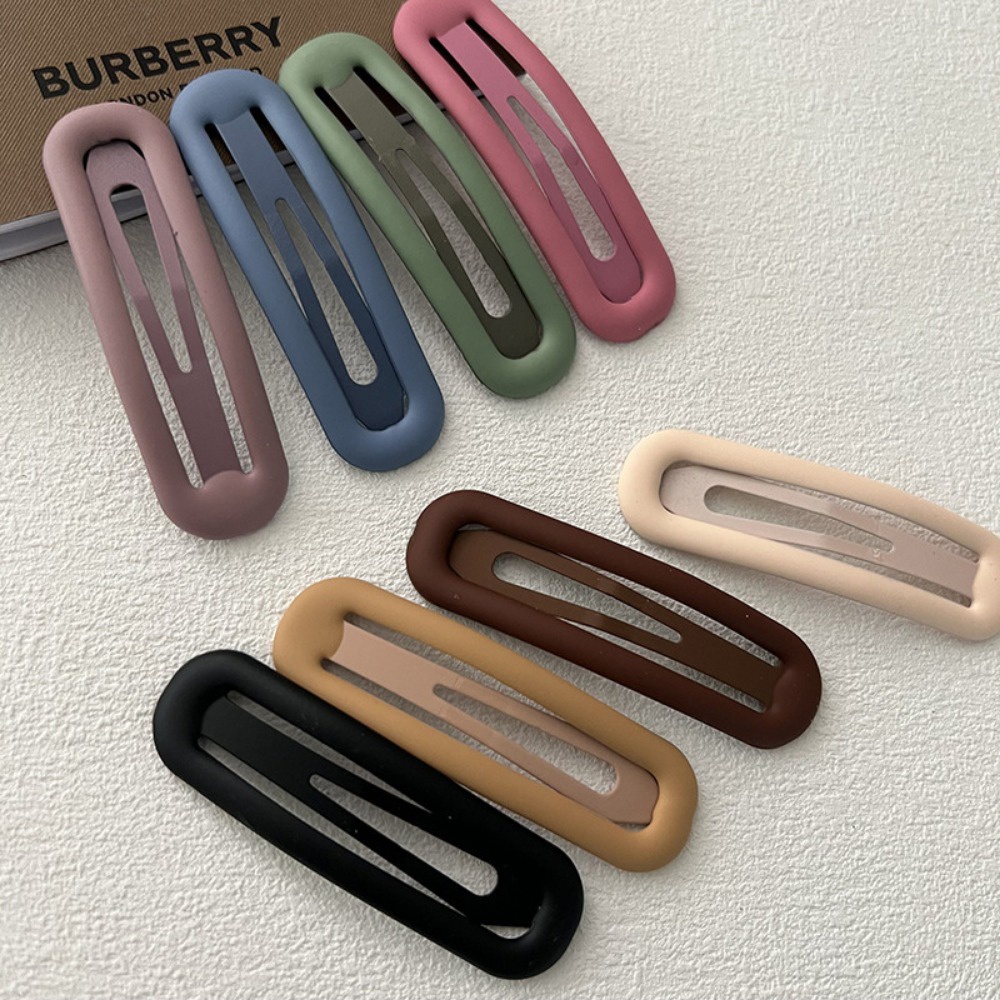 Oval Kẹp Tóc Mái Giả Hình Trái Tim Xinh Xắn Cho Nữ