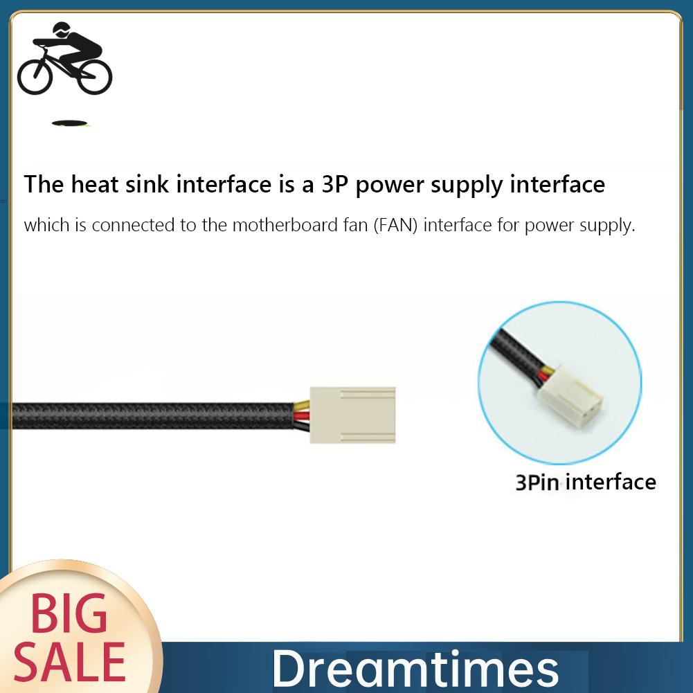 Quạt Tản Nhiệt Đĩa Cứng 3Pin m.2 1.vn Cho nvme ngff 2280 ssd