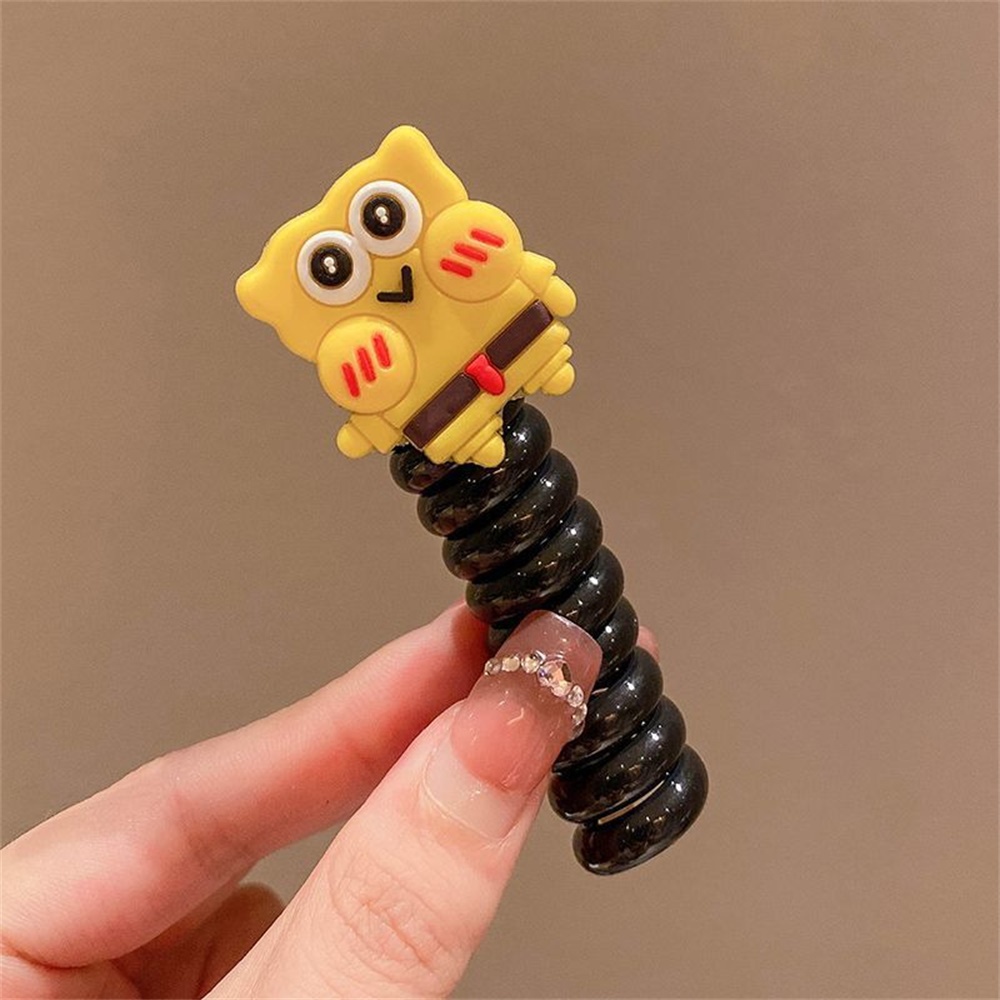 1 Dây Buộc Tóc Lò Xo Co Giãn Không Làm Tổn Thương Tóc Cho Bé Gái