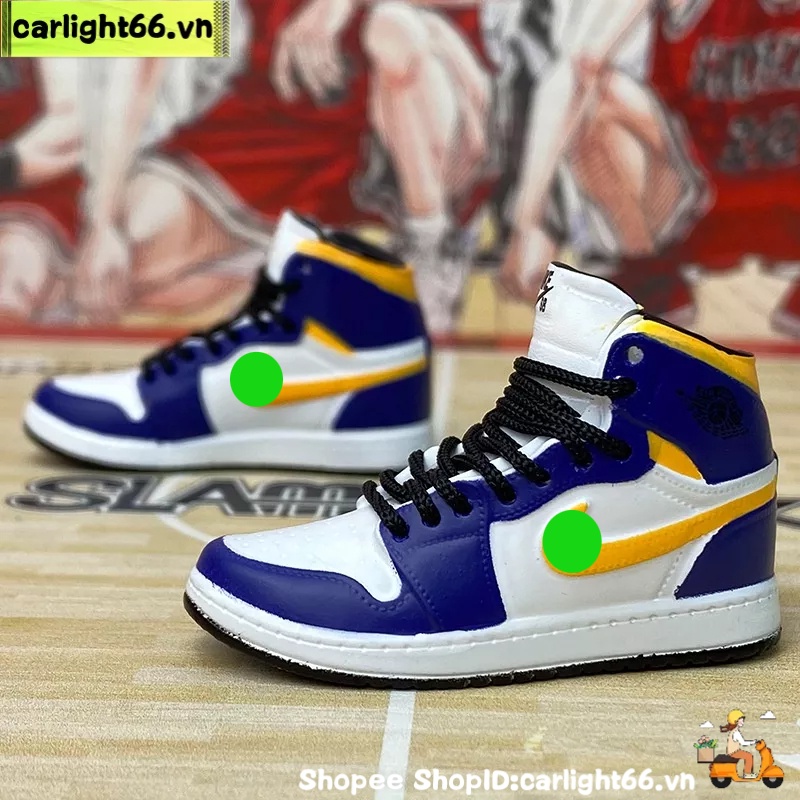 Mô Hình Giày Trượt Ván Ngón Tay Độc Đáo Dùng Trang Trí Bánh Kem/Mô Hình Giày Sneaker Mini