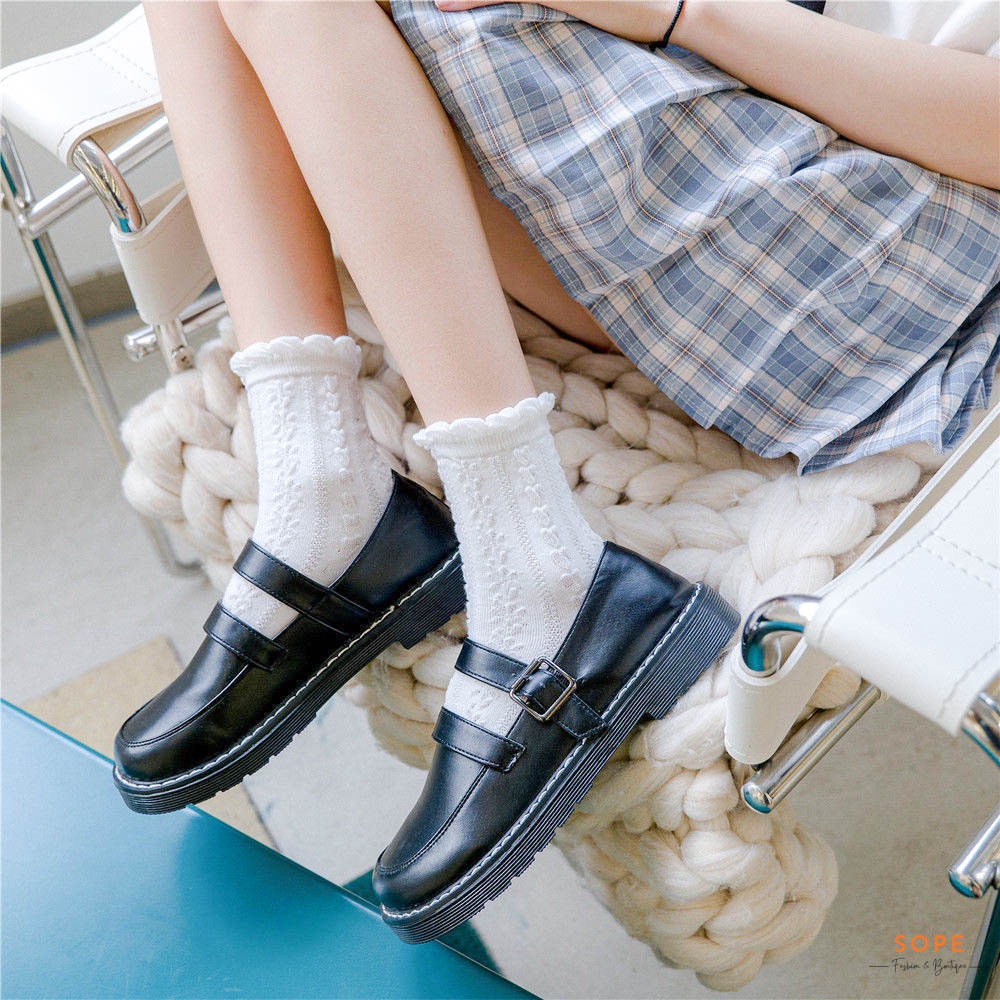 Tất cổ cao nữ chất liệu vải Hàn Quốc cao cấp co giãn 4 chiều,vớ cổ cao CC1 phong cách Ulzzang - Meitabox