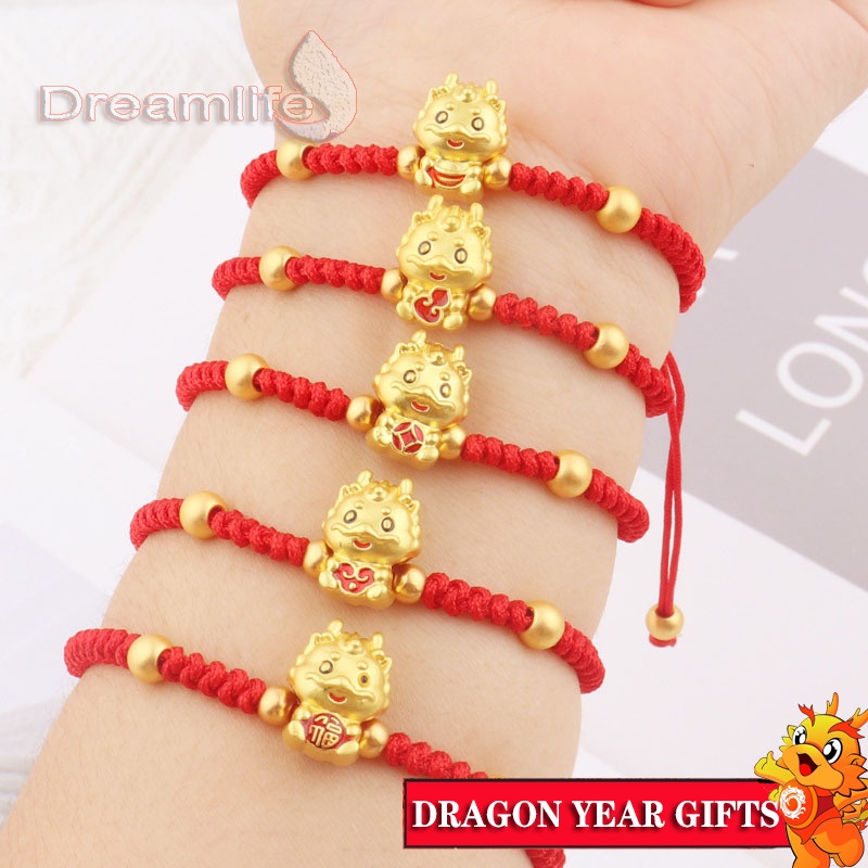 Vòng Tay Bện Dây Đỏ May Mắn Cho Cặp Đôi