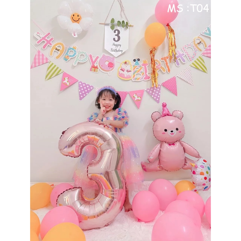 Váy Công Chúa cầu vồng cao cấp siêu đẹp T04 - AnKids Boutique - Tặng kèm Bờm Tóc