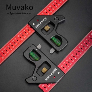 Thước đo góc phải muvako đa năng 30 / 40cm có thể điều chỉnh