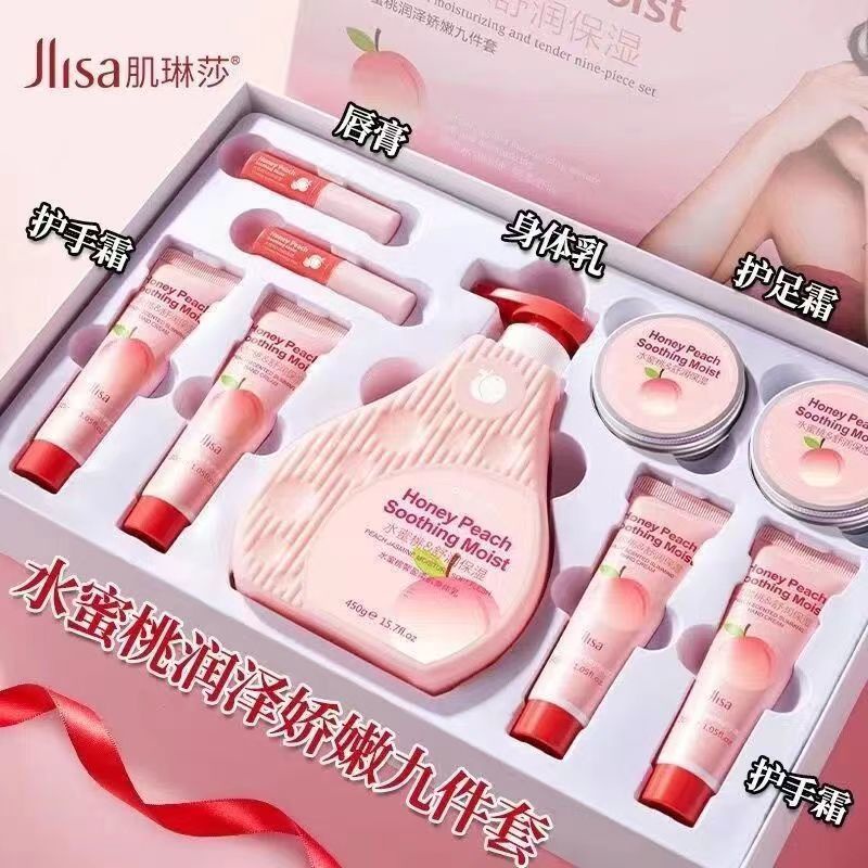 Kem Dưỡng Da Tay Toàn Thân Dưỡng Ẩm Lâu Trôi Hương Đào