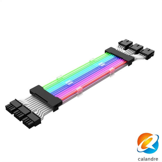 Dây Cáp Nguồn Đèn Rgb 5v 24pin / 2X8Pin / 3X3Pin Chuyên Dụng Cho Máy Tính