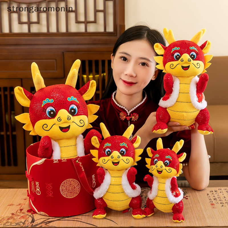 Đồ chơi nhồi bông Hình Rồng Linh Vật Năm Mới 2024