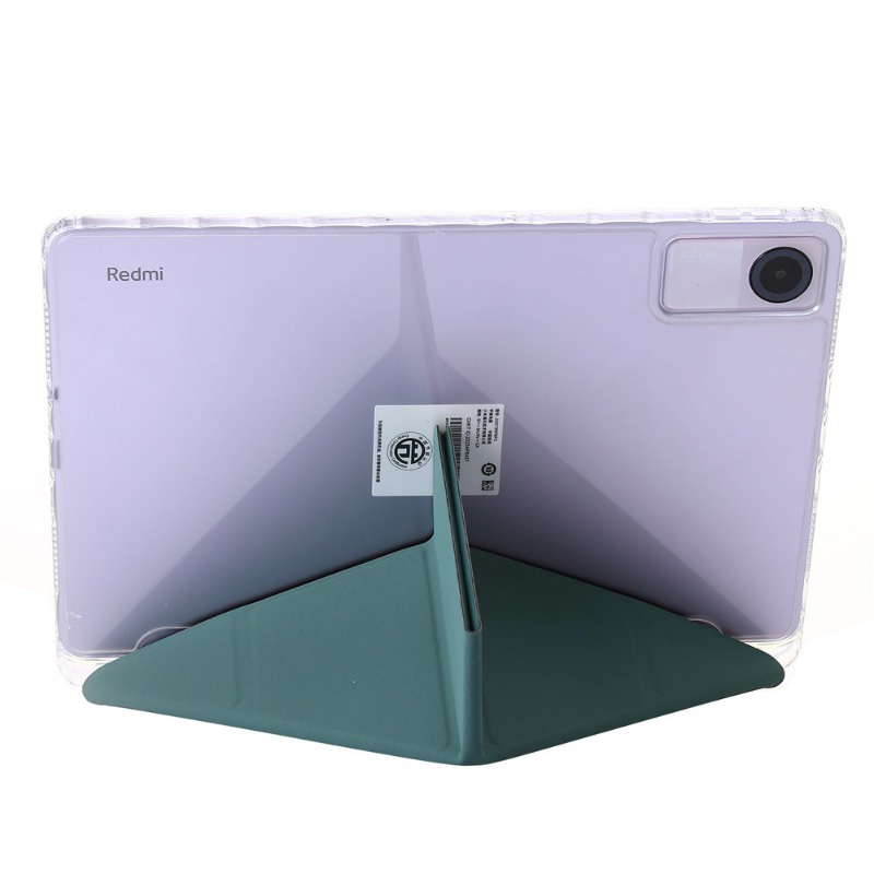 Bao Da pu Máy Tính Bảng Nắp Lật Mỏng Màu Trơn Có Ngăn Đựng Bút Chì Cho xiaomi redmi pad se 2023 11.0 "Giá Đỡ