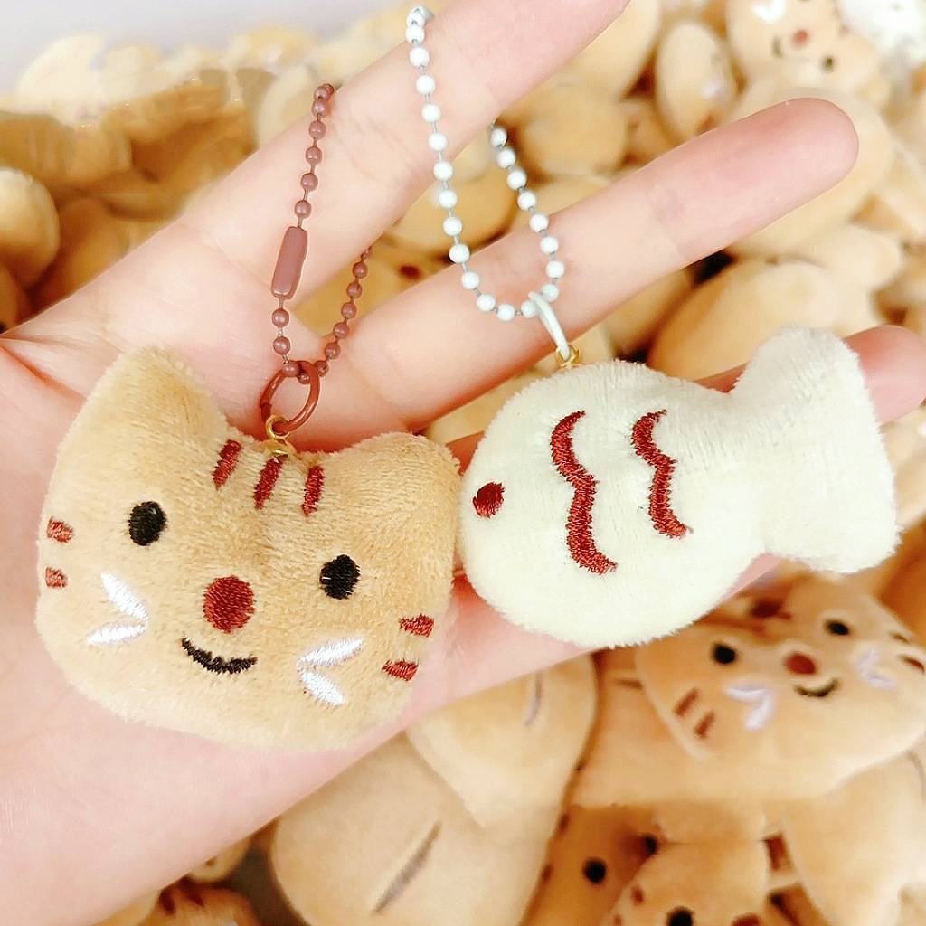 Móc Khóa Hình Cá Nhồi Bông Đáng Yêu by3 yb3