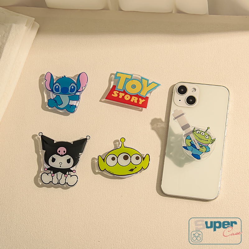 Dễ Thương Giá Đỡ Điện Thoại Hình kuromi kirby / spongebob / patrick / alien / alien / toy story Đáng Yêu