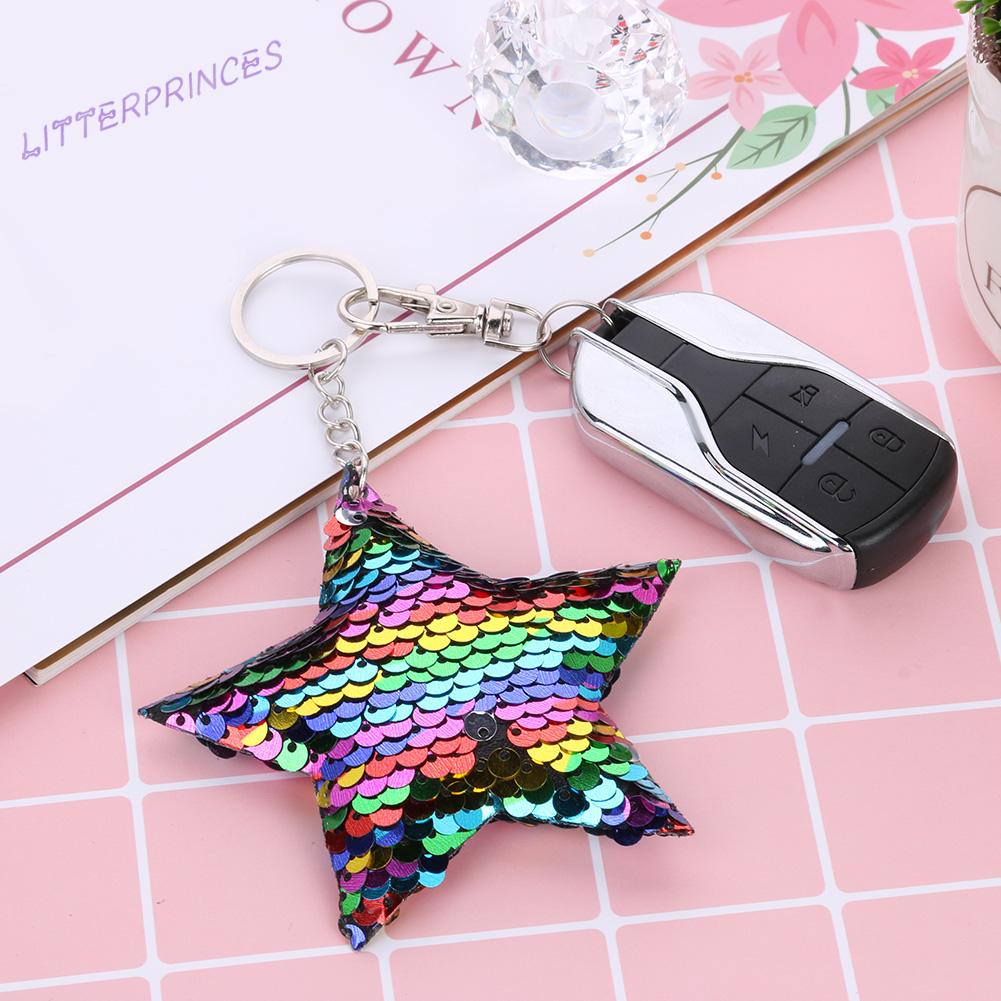 Móc Khóa Ba Lô Hình Ngôi Sao Lấp Lánh Nhiều Màu Sắc Dành Cho Bé Gái
