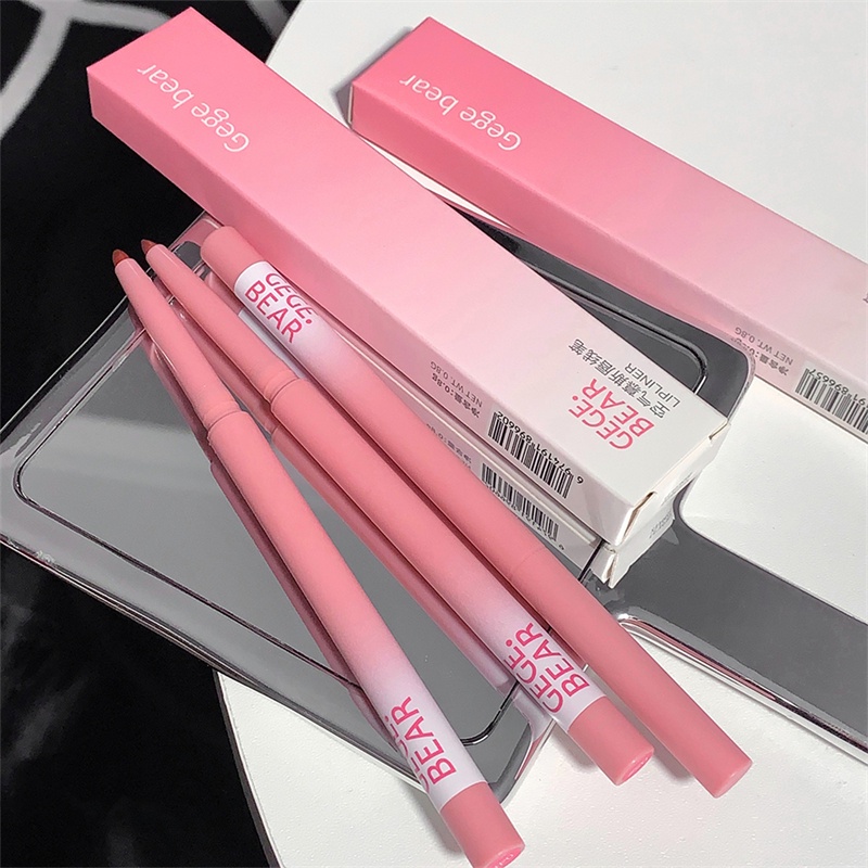 Ineyoo Bút Kẻ Viền Môi Màu Lì Khối Lượng Nhẹ 0.8g