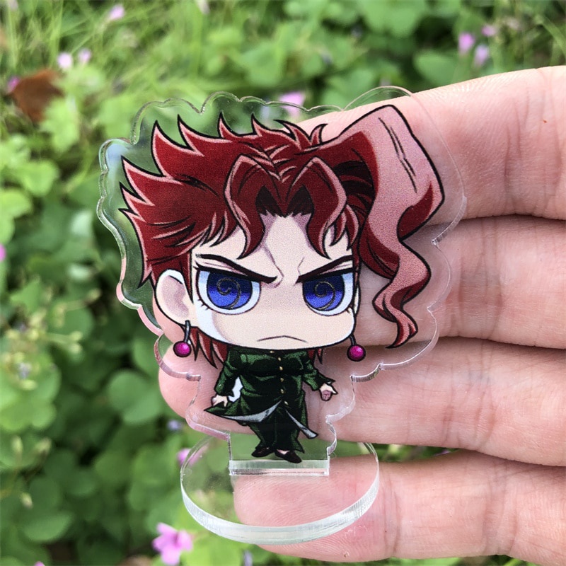 Mô hình Standee Anime JoJo's Bizarre Adventure Kujo Jotaro Giorno Giovanna Bruno Buccellati decor góc học tập để bàn